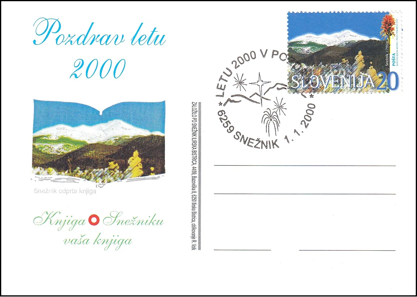 LETU 2000 V POZDRAV